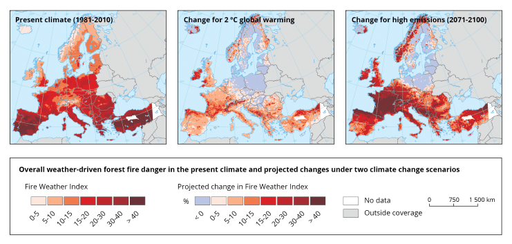 Forest Fires in Europe